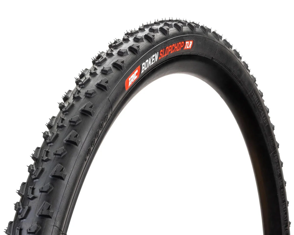IRC Boken SlopChop Tubeless Cyclocross Tires (Black) (700c) (36mm) (High-Grip/TLR)